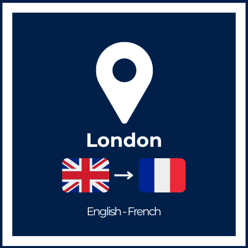 London Simultaneous Interpretation – English/French – London, UK
