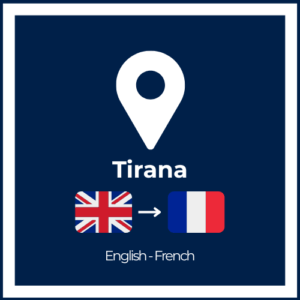 Simultaneous Interpretation – English/French – Tirana, Albania