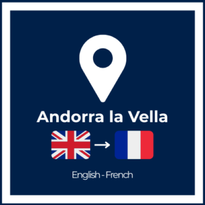 Simultaneous Interpretation – English/French – Andorra-La-Vella, Andorra