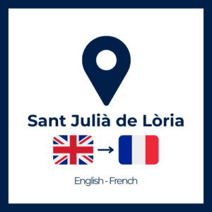 Consecutive Interpretation – English/French – Sant Julià de Lòria, Andorra