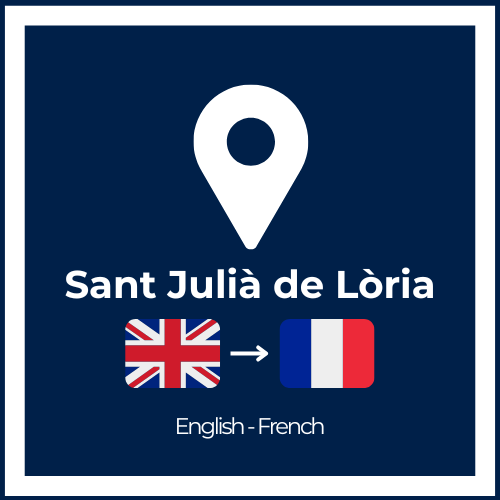 Simultaneous Interpretation – English/French – Sant Julià de Lòria, Andorra