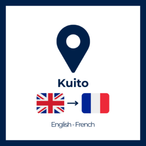 Consecutive Interpretation – English/French – Kuito, Angola