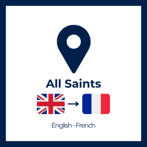Consecutive Interpretation – English/French – All Saints, Antigua and Barbuda