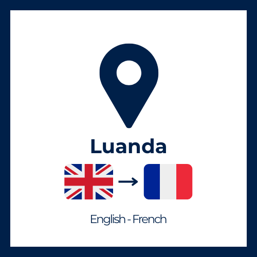 Consecutive Interpretation – English/French – Luanda, Angola