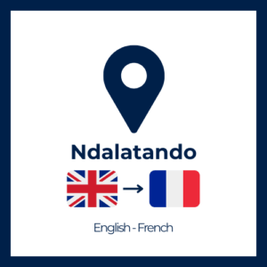 Consecutive Interpretation – English/French – Ndalatando, Angola