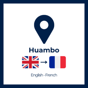 Consecutive Interpretation – English/French – Huambo, Angola