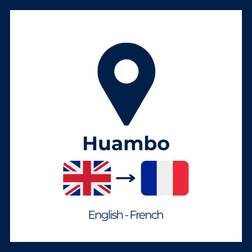 Consecutive Interpretation – English/French – Huambo, Angola